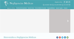 Desktop Screenshot of negligenciasmedicas.cl